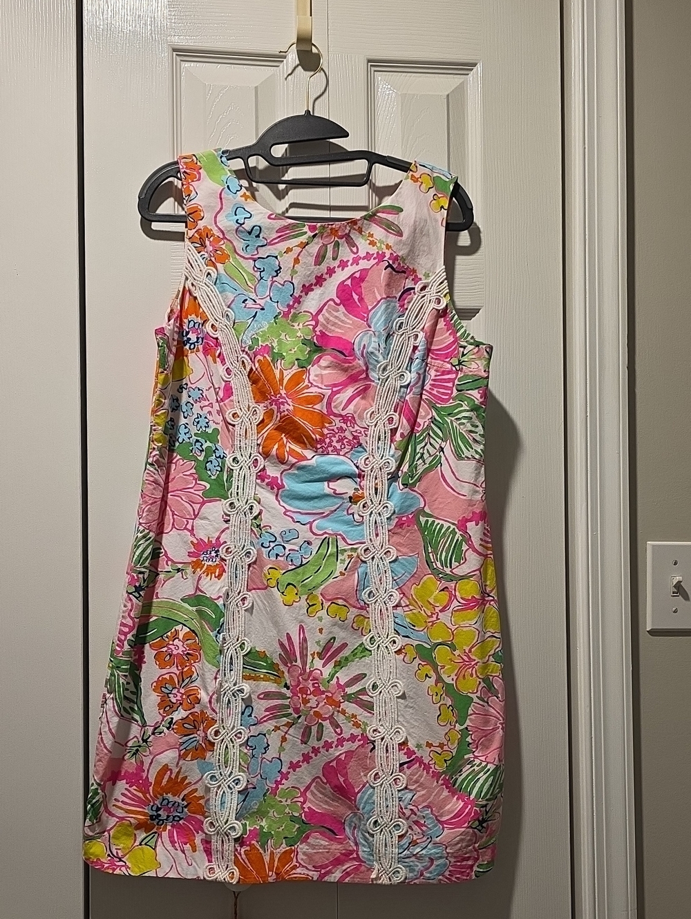Lilly Pulitzer Pink Multicolor Floral Shift Dress